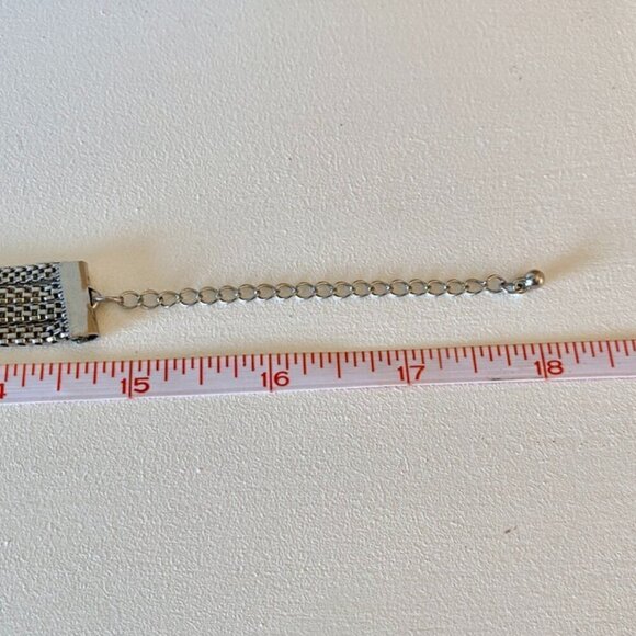 Silver and Gold Multistrand Box Chain Necklace - Picture 7 of 8